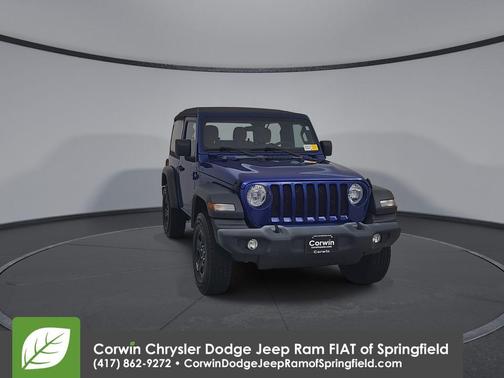 Ocean Blue Metallic 2018 Jeep Wrangler Sport