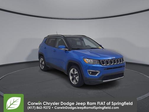 Laser Blue 2019 Jeep Compass Limited