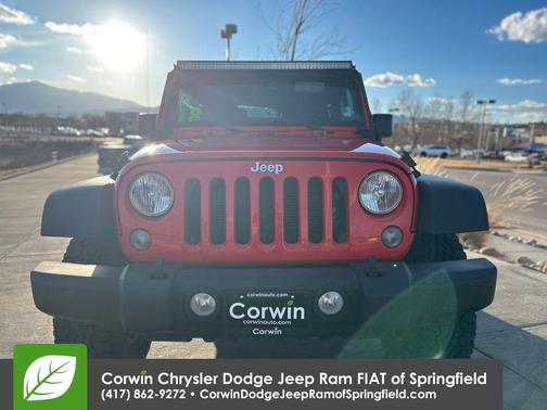 Firecracker Red Clearcoat 2018 Jeep Wrangler JK Rubicon