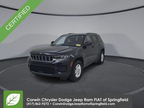Diamond Black 2023 Jeep Grand Cherokee Laredo