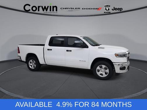 Bright White Clearcoat 2026 RAM 1500 Big Horn/Lone Star