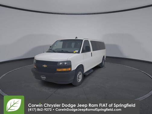 Summit White 2023 Chevrolet Express 3500 LS