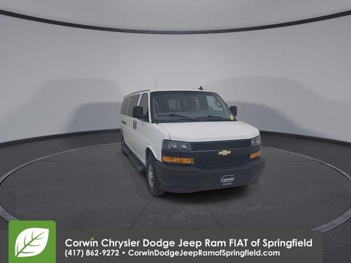 Summit White 2023 Chevrolet Express 3500 LS