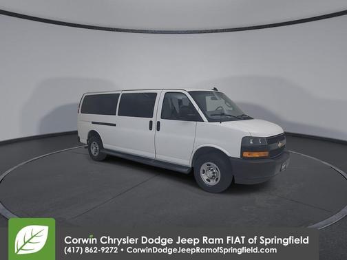 Summit White 2023 Chevrolet Express 3500 LS