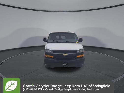 Summit White 2023 Chevrolet Express 3500 LS