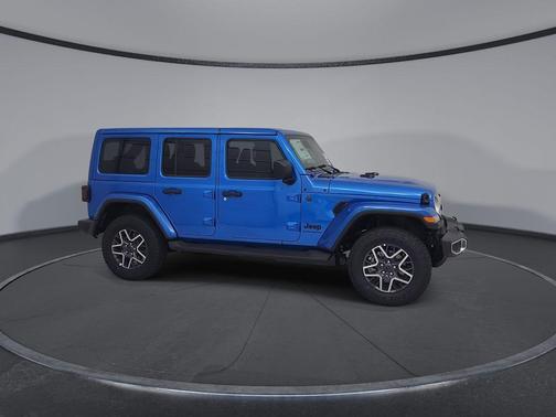 Hydro Blue Pearl 2026 Jeep Wrangler Sahara