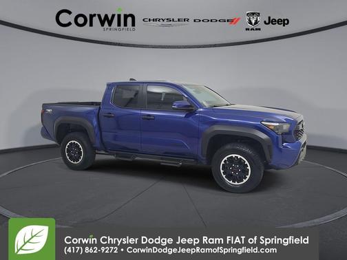 Blue 2025 Toyota Tacoma TRD Off Road