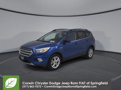 Lightning Blue Metallic 2018 Ford Escape SE