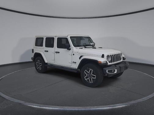 Bright White Clearcoat 2026 Jeep Wrangler Sahara