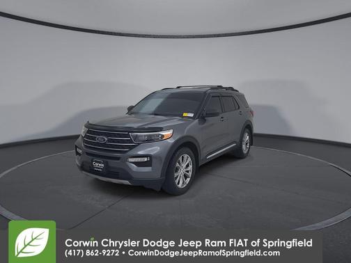 Carbonized Gray Metallic 2022 Ford Explorer XLT