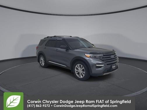 Carbonized Gray Metallic 2022 Ford Explorer XLT