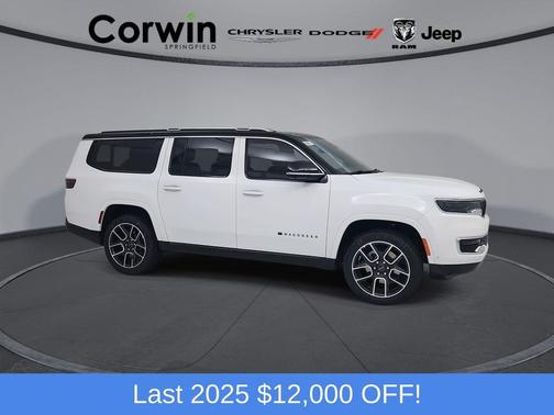 Bright White Clearcoat 2025 Jeep Wagoneer L Series III