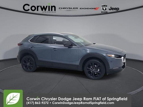 Gray Metallic 2025 Mazda CX-30 2.5 S Carbon Edition