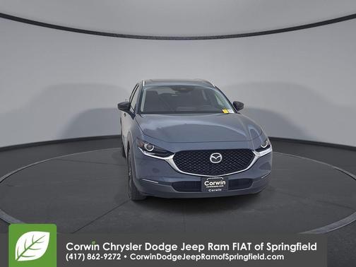 Gray Metallic 2025 Mazda CX-30 2.5 S Carbon Edition