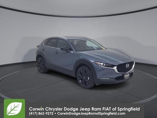 Gray Metallic 2025 Mazda CX-30 2.5 S Carbon Edition