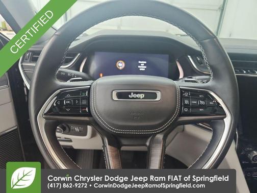 Metallic 2022 Jeep Grand Cherokee Overland