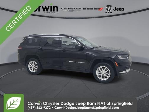 Diamond Black 2023 Jeep Grand Cherokee L Laredo
