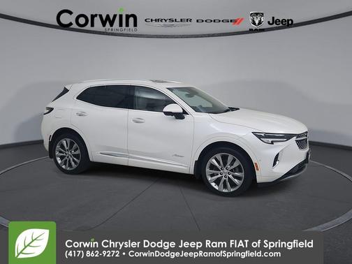 White Frost Tri-Coat 2023 Buick Envision Avenir