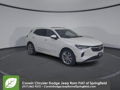 White Frost Tri-Coat 2023 Buick Envision Avenir