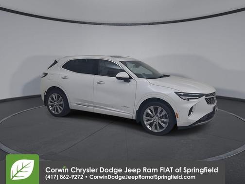 White Frost Tri-Coat 2023 Buick Envision Avenir