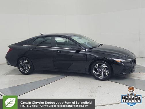 Black 2025 Hyundai ELANTRA Limited