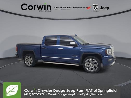 Stone Blue Metallic 2016 GMC Sierra 1500 Denali