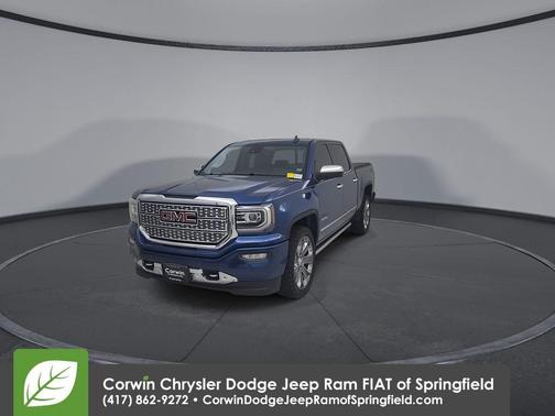 Stone Blue Metallic 2016 GMC Sierra 1500 Denali