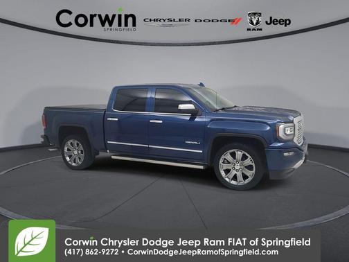 Stone Blue Metallic 2016 GMC Sierra 1500 Denali