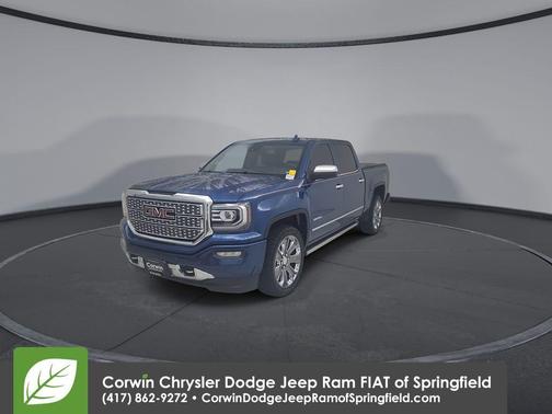 Stone Blue Metallic 2016 GMC Sierra 1500 Denali