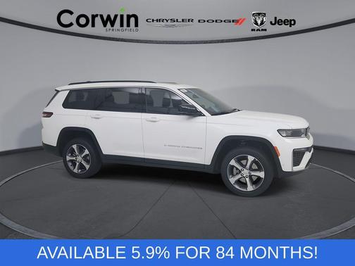 Bright White Clearcoat 2026 Jeep Grand Cherokee L Limited