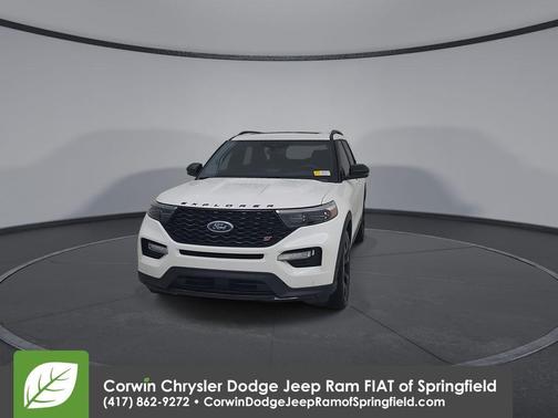 White Metallic 2020 Ford Explorer ST