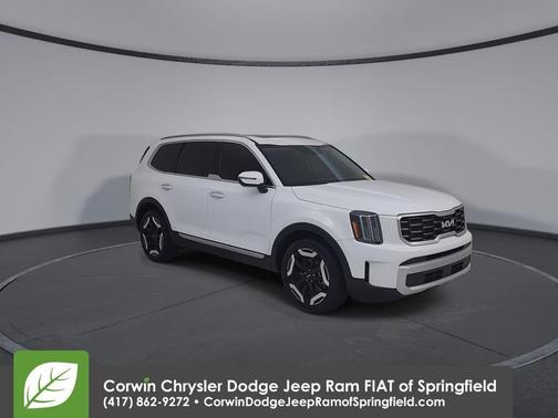 Glacial White Pearl 2025 Kia Telluride S