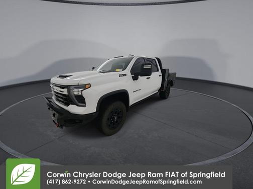 Summit White 2024 Chevrolet Silverado 3500 LTZ