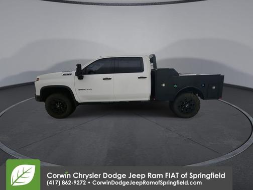 Summit White 2024 Chevrolet Silverado 3500 LTZ