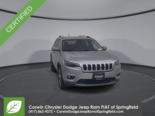 Billet Silver Metallic Clearcoat 2020 Jeep Cherokee Limited