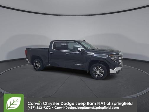 Titanium Rush Metallic 2025 GMC Sierra 1500 SLT