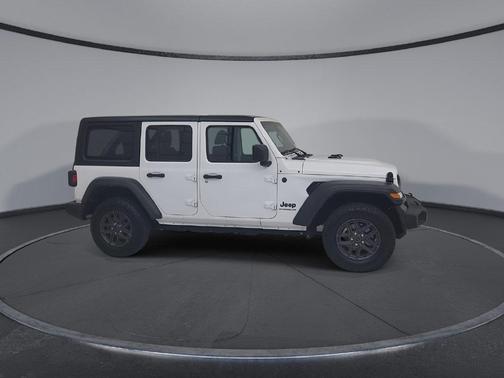Bright White Clearcoat 2024 Jeep Wrangler Sport