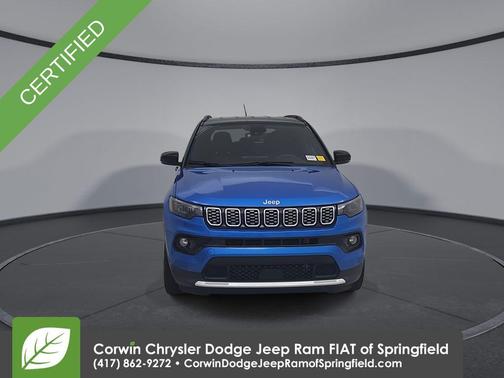 Hydro Blue Pearlcoat 2025 Jeep Compass Limited