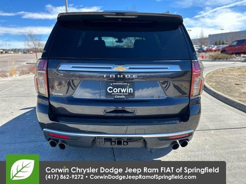 Dark Ash Metallic 2022 Chevrolet Tahoe High Country