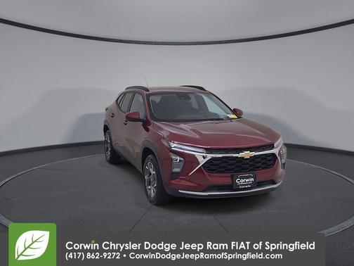 Crimson Metallic 2025 Chevrolet Trax LT