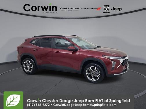 Crimson Metallic 2025 Chevrolet Trax LT