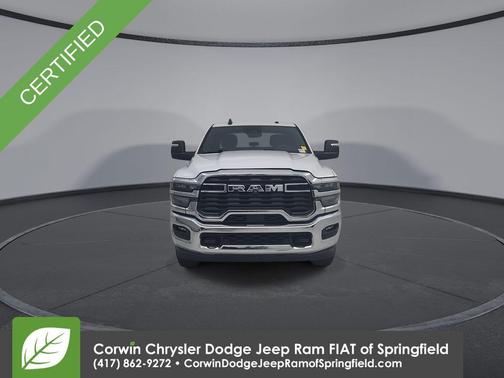 Bright White Clearcoat 2025 RAM 2500 Big Horn