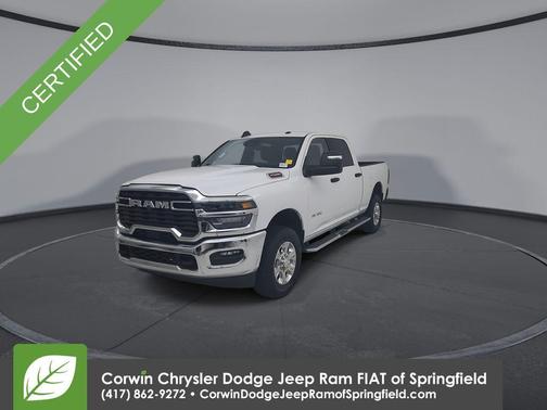 Bright White Clearcoat 2025 RAM 2500 Big Horn