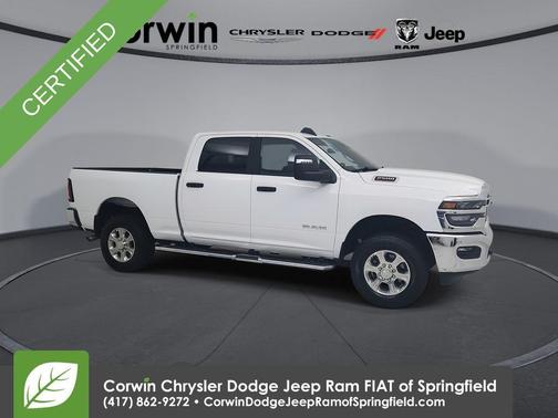 Bright White Clearcoat 2025 RAM 2500 Big Horn