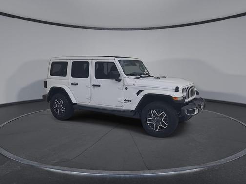 Bright White Clearcoat 2026 Jeep Wrangler Sahara