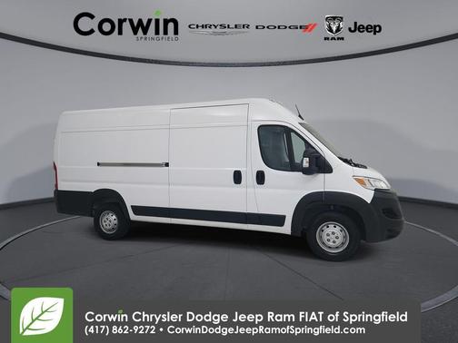 Bright White Clearcoat 2023 RAM ProMaster 3500 High Roof