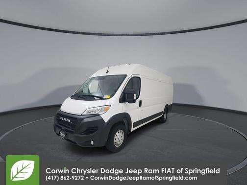 Bright White Clearcoat 2023 RAM ProMaster 3500 High Roof