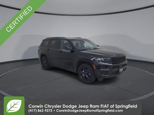 Diamond Black 2023 Jeep Grand Cherokee L Limited
