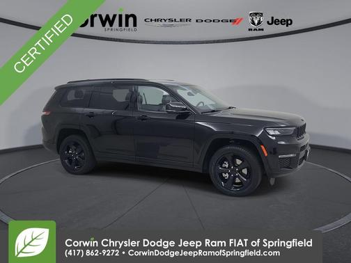 Diamond Black 2023 Jeep Grand Cherokee L Limited