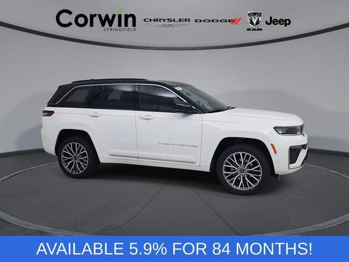 Bright White Clearcoat 2026 Jeep Grand Cherokee Summit